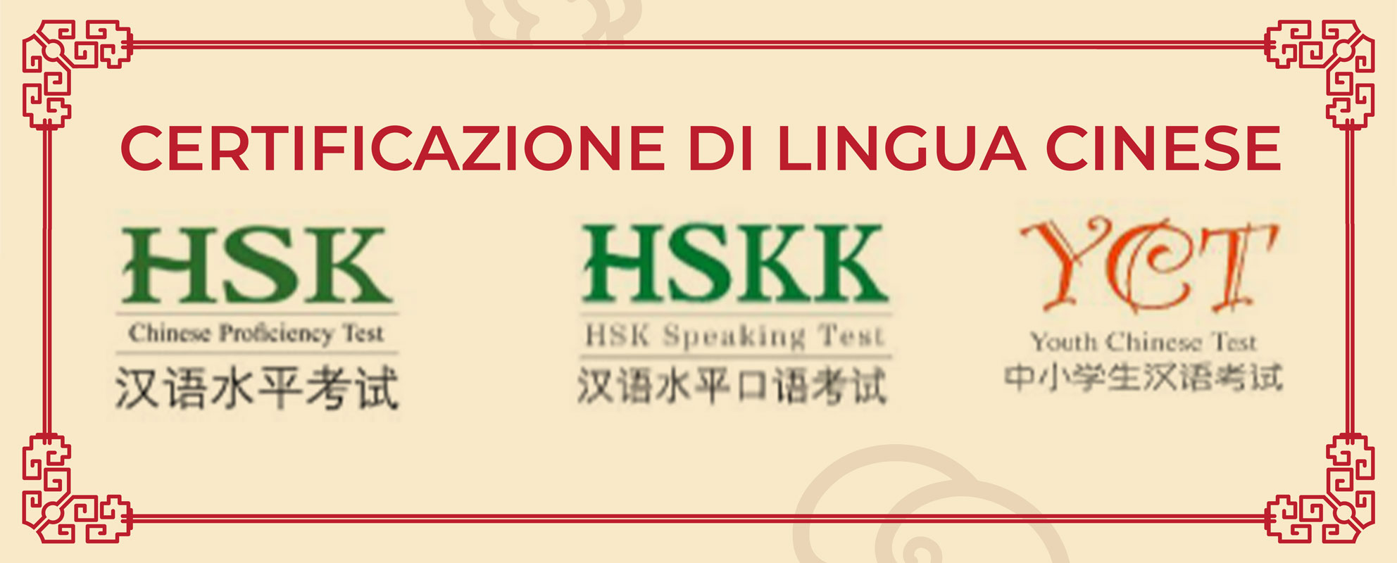 banner certificazione lingua cinese presso Liceo linguistico Grazia Deledda Genova